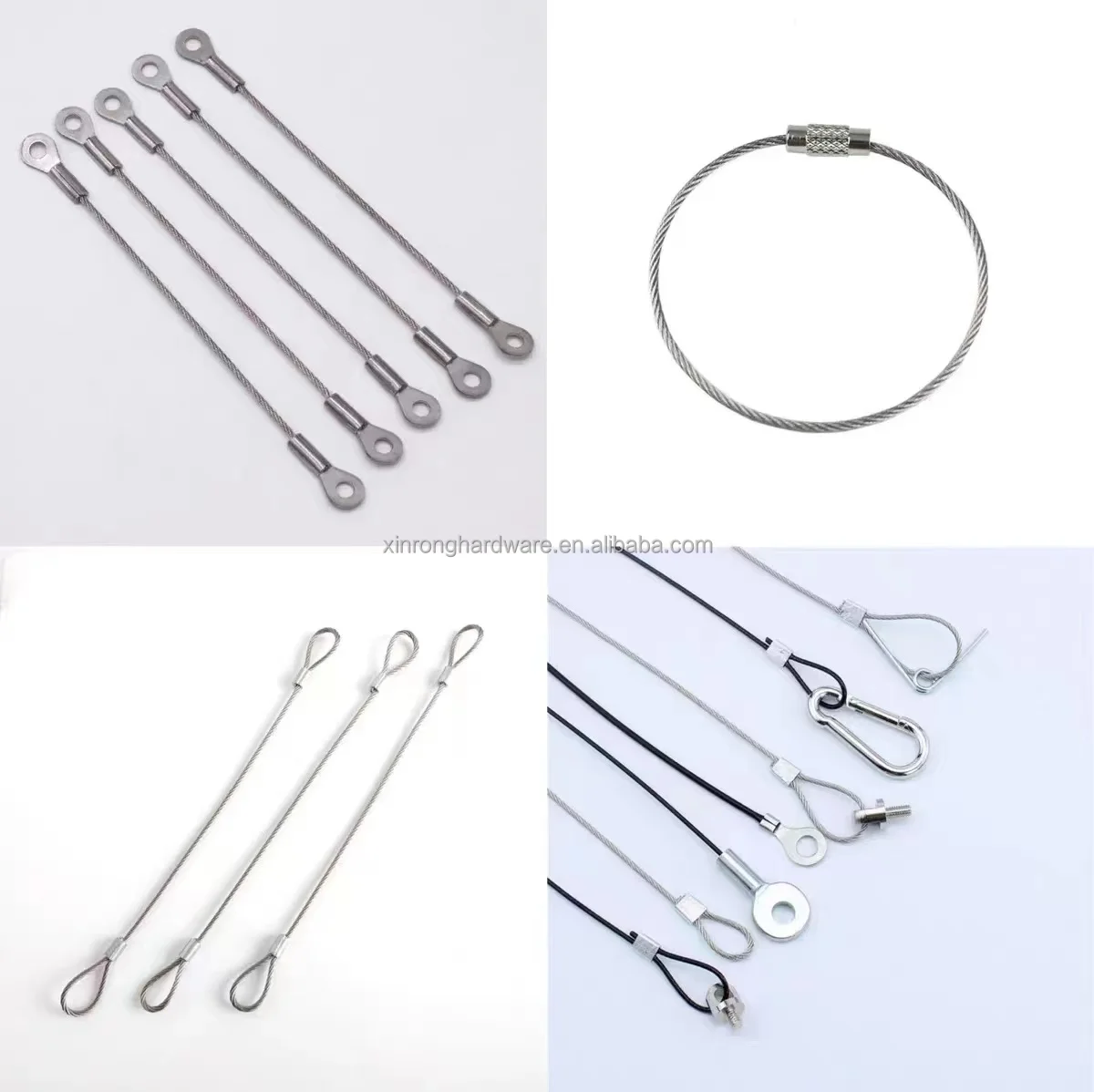 Wholesale Steel Wire Rope Lanyards for Safety and Stability
