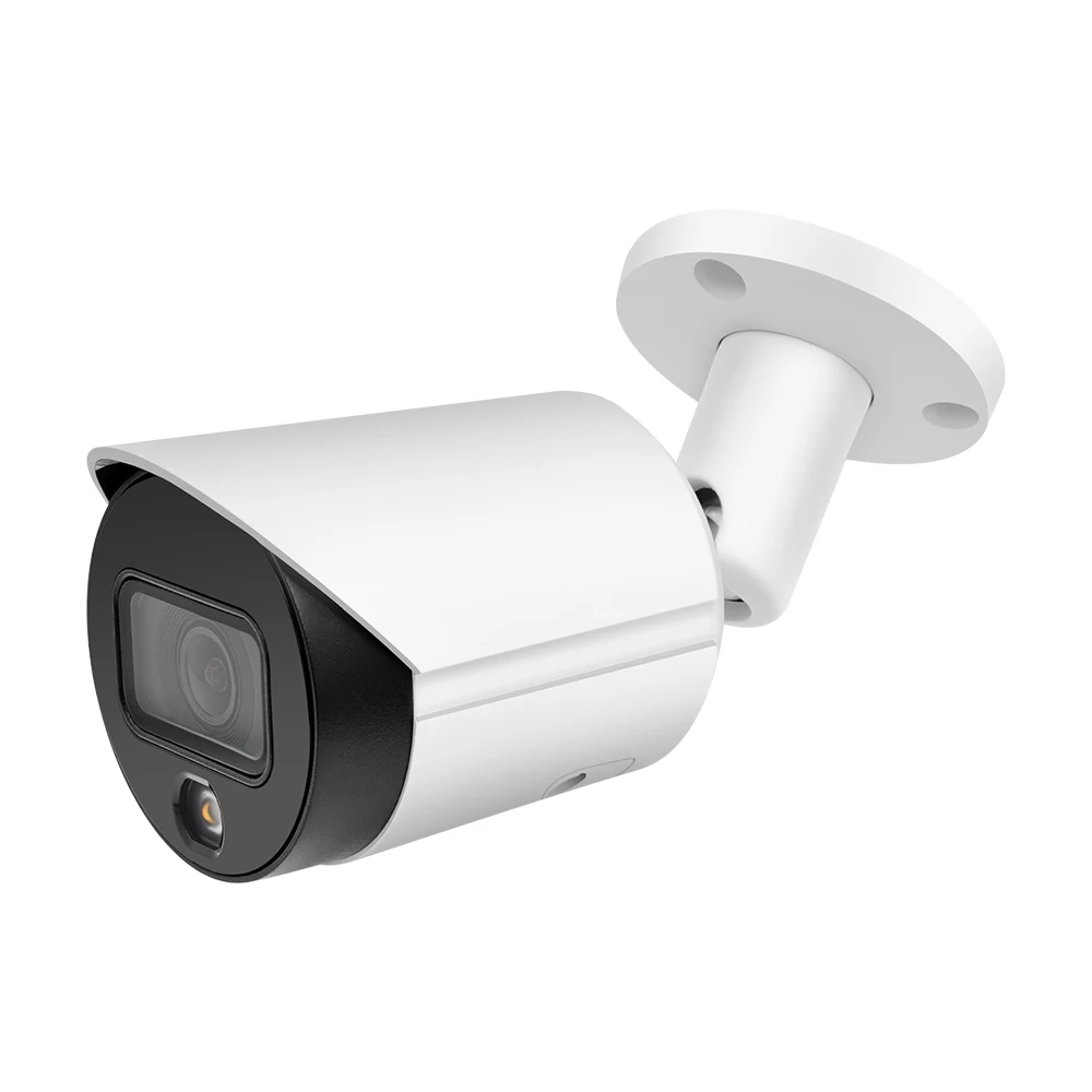 Fullcolor Mini Bullet Network Camera Fixedfocal Ip Poe Camera Ipc