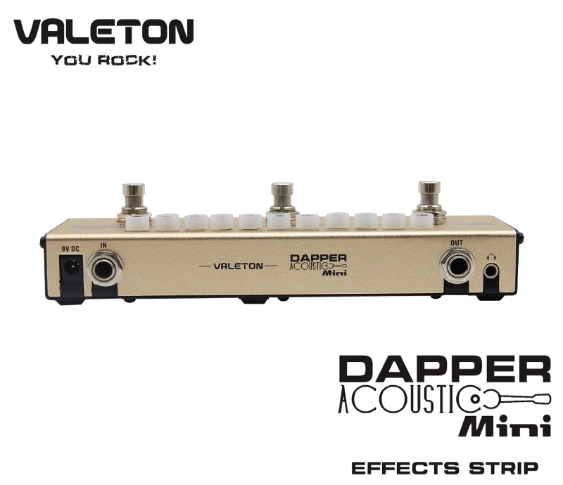Valeton MES-4 DAPPER ACOUSTIC MINI Guitar Effects - 240+