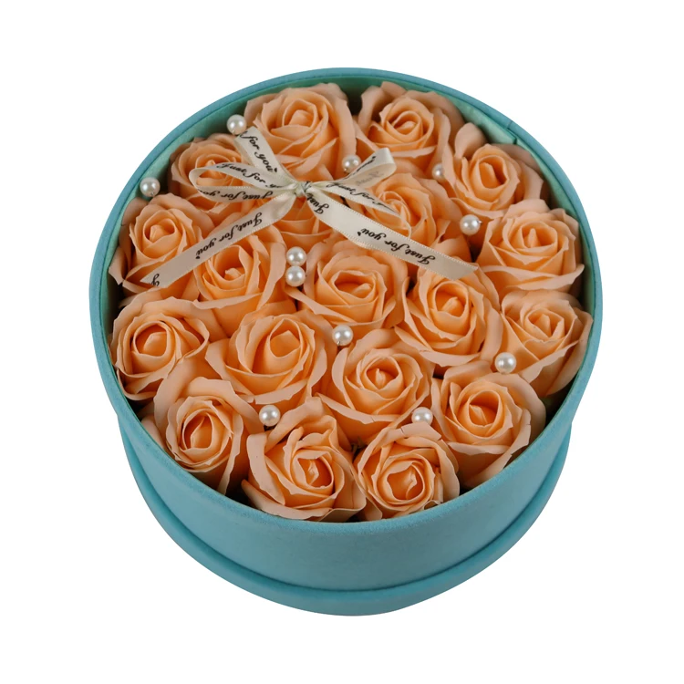 石鹸の花のための化石オレンジ黄色石鹸バラの花高級ボックス Buy Fosforescent石鹸バラ オレンジ石鹸の花 高級ボックス石鹸の花 Product On Alibaba Com