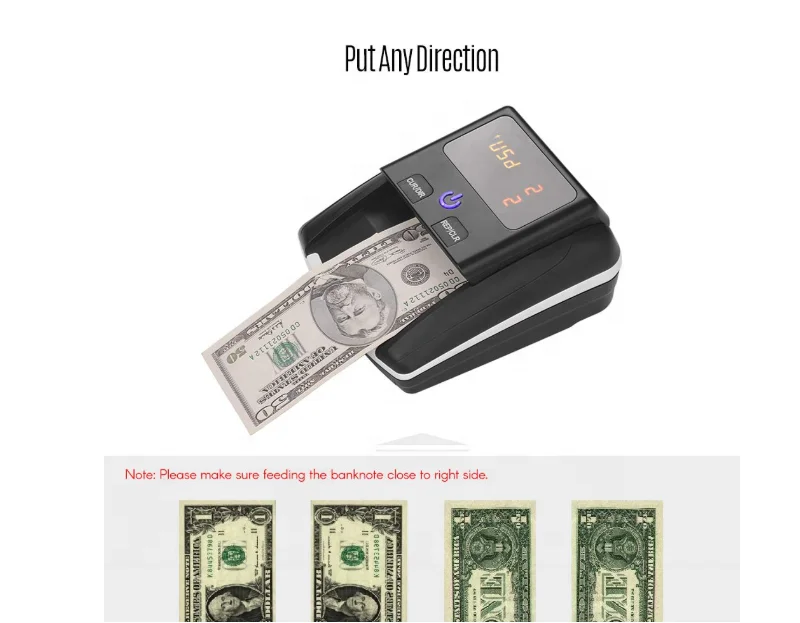 AL-130 EUR ECB Тестирование с usb-портом поддельных купюр детектор Примечание проверить