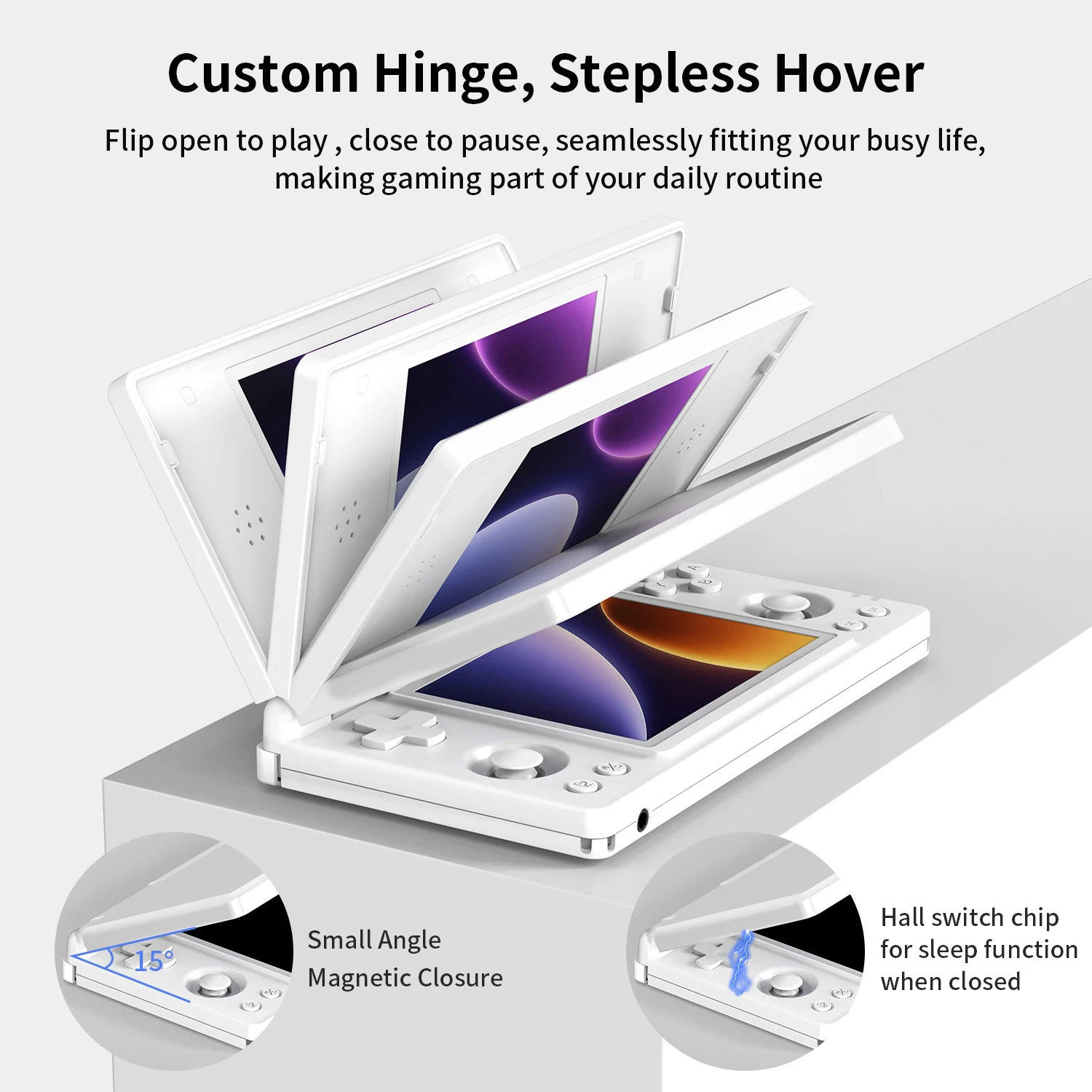 Retroid Pocket Flip2 SD865 - Classic Design, Modern Gaming