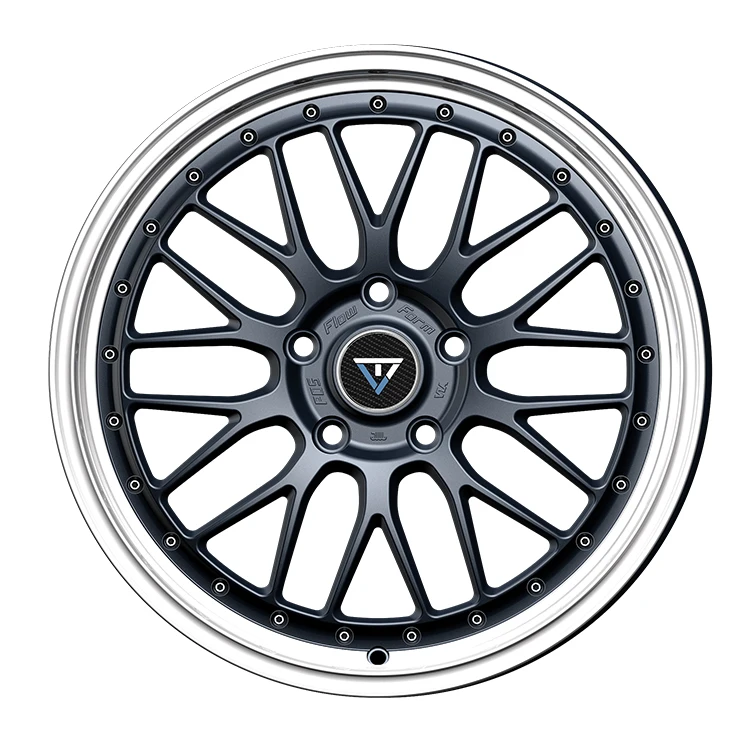 VLF-P05 18 дюймов матовый черный машина для губ гоночный автомобиль колёса 5X112 ET42 CB66.56 потоком формируя 5 отверстий брелок для автомобильных ключей, колесные диски