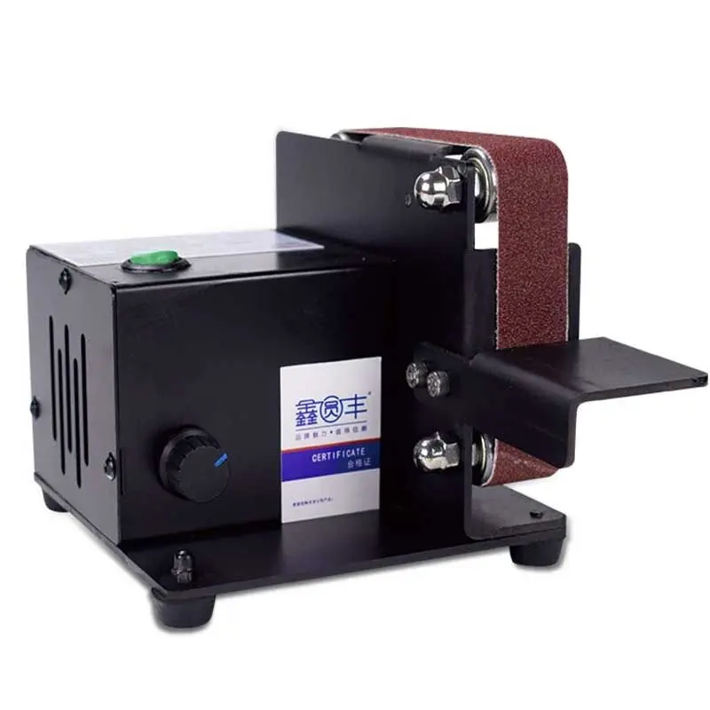 TEBAK Belt Sander Electric Sanding Polishing Machine Grinding Sander Grinder Small Sand-belt Machine