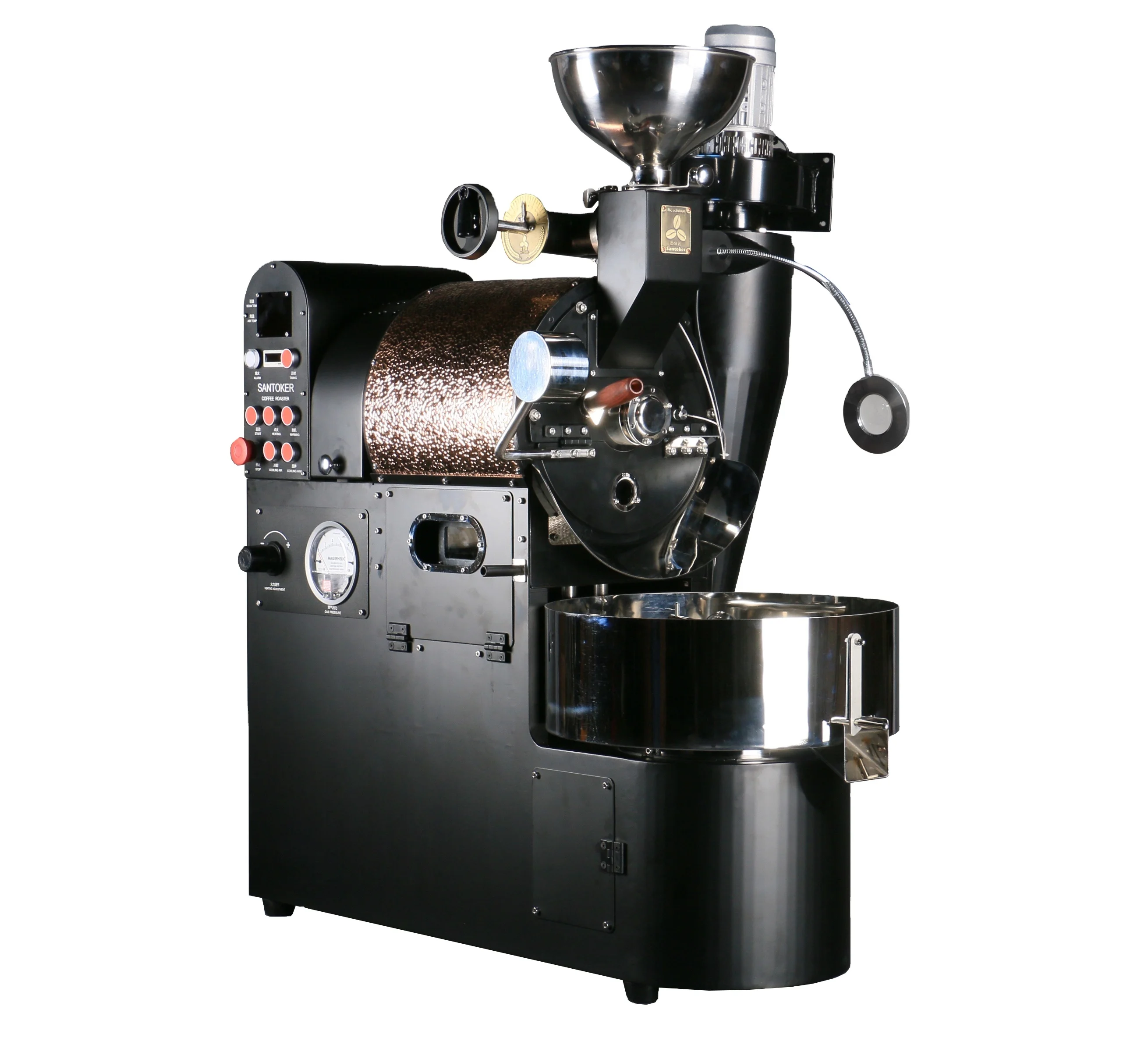 Wintop Brand 2kg Commercial Top Coffee Roaster Machine Drum For Sample