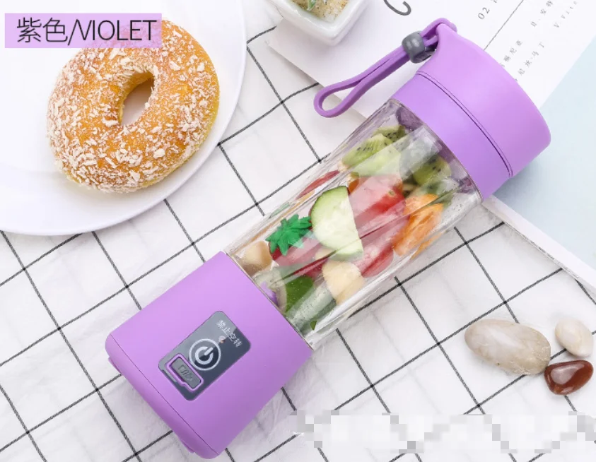 Персональный Размер перезаряжаемый портативный мини-блендер для смузи с USB