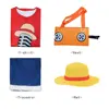 ชุดคอสเพลย์ภาพยนตร์ RED Luffy (รวมหมวก)
