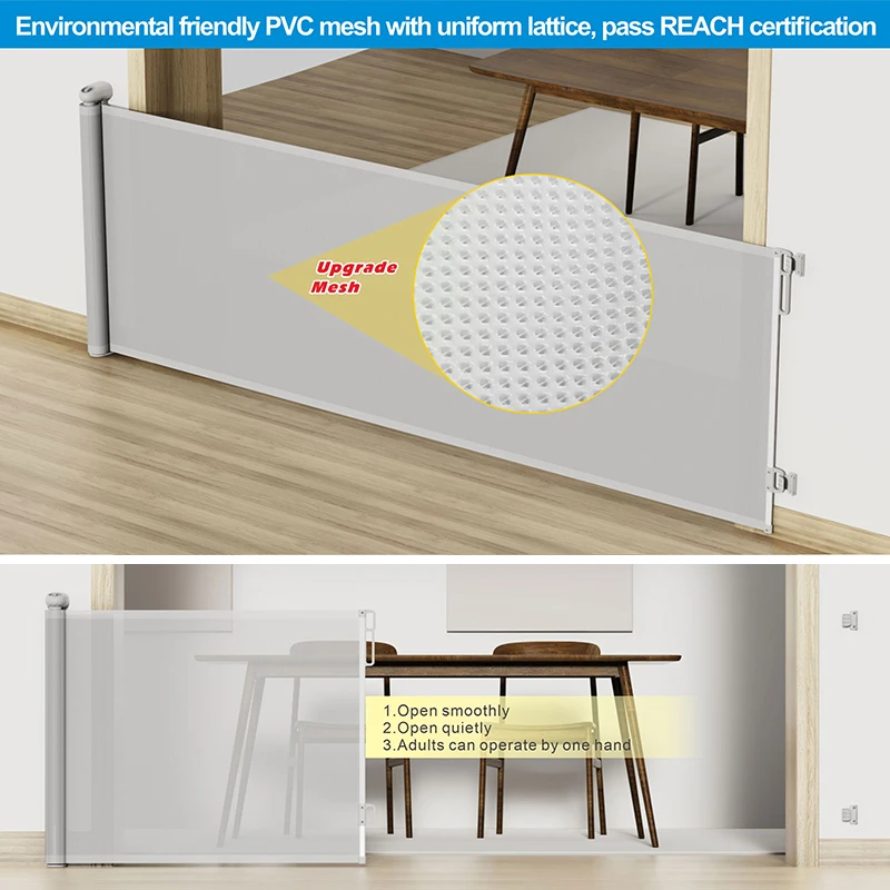 Prodigy Large Straight Body Stair Gate Factorypriced Retractable