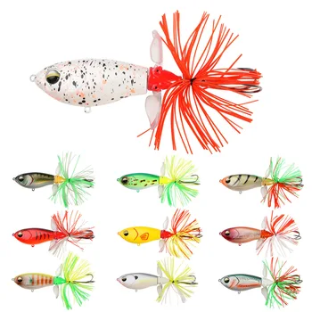Cheery 9.5cm 19.5g Floating Bait Double-blade Propeller Water Surface Tractor Pencil Bionic Noise Fishing Bait Lure – Pencil – view 2