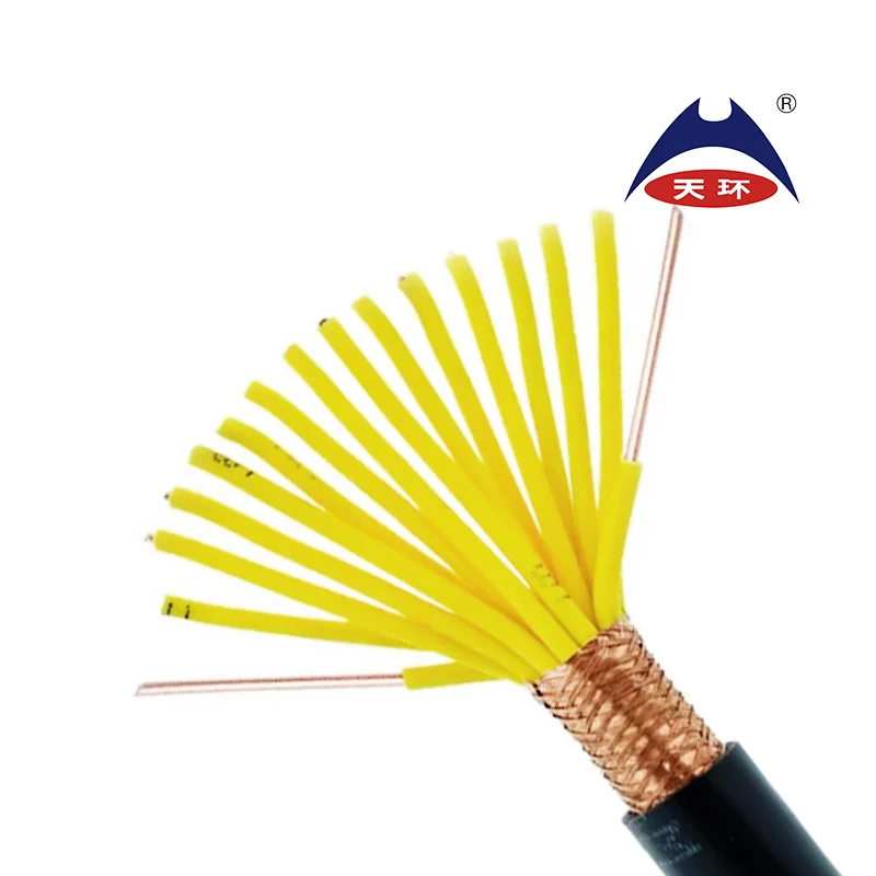 KVVP KVVP2 KVVP22 Industrial Control Cable with PVC Insulation Nominal Cross Section Stranded Copper Conductor