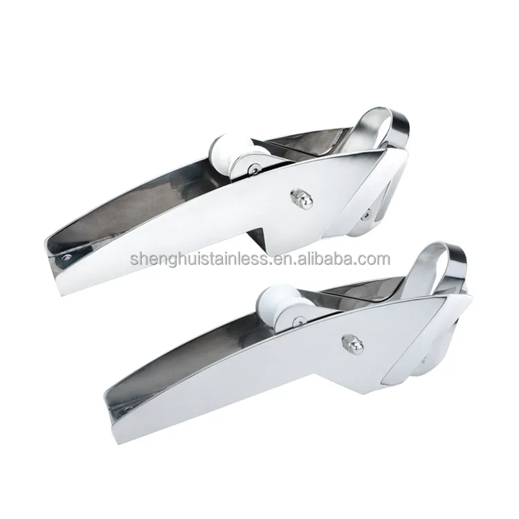 product boat marine high polished stainless steel boat anchor bow roller manufacturer-6