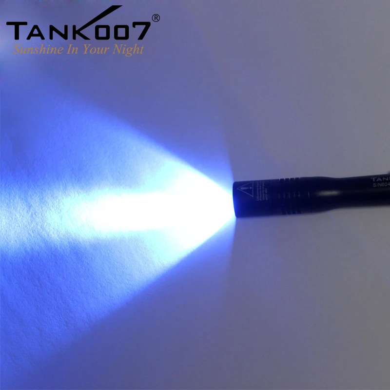 
TANK007 UVE2 365nm uv пальчиковые UV леча ручка лампа проверки банкнот подстветка ультрафиолетовые лампы 