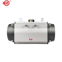 Aluminum Alloy At160-400 Pneumatic Valve Actuator Double/Single Action Rotary Spring Return Ball Butterfly Valve