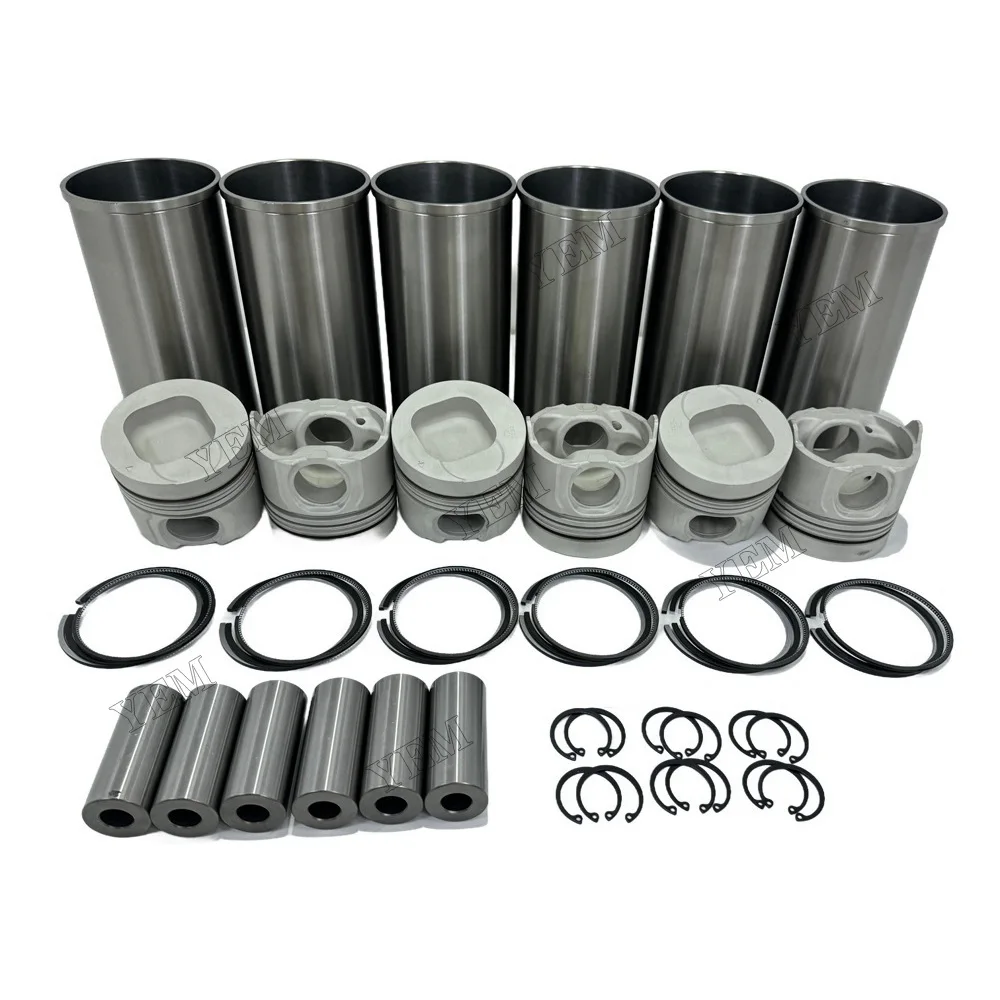 For Isuzu 6SD1 Cylinder Liner Kit Engine Parts Agricultural Engine Parts