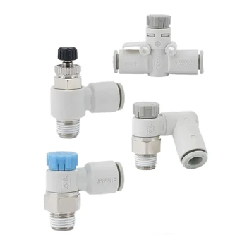 New and Original PLC Speed Control Valve AS1311F-M5-03A AS1311F-M5-04A