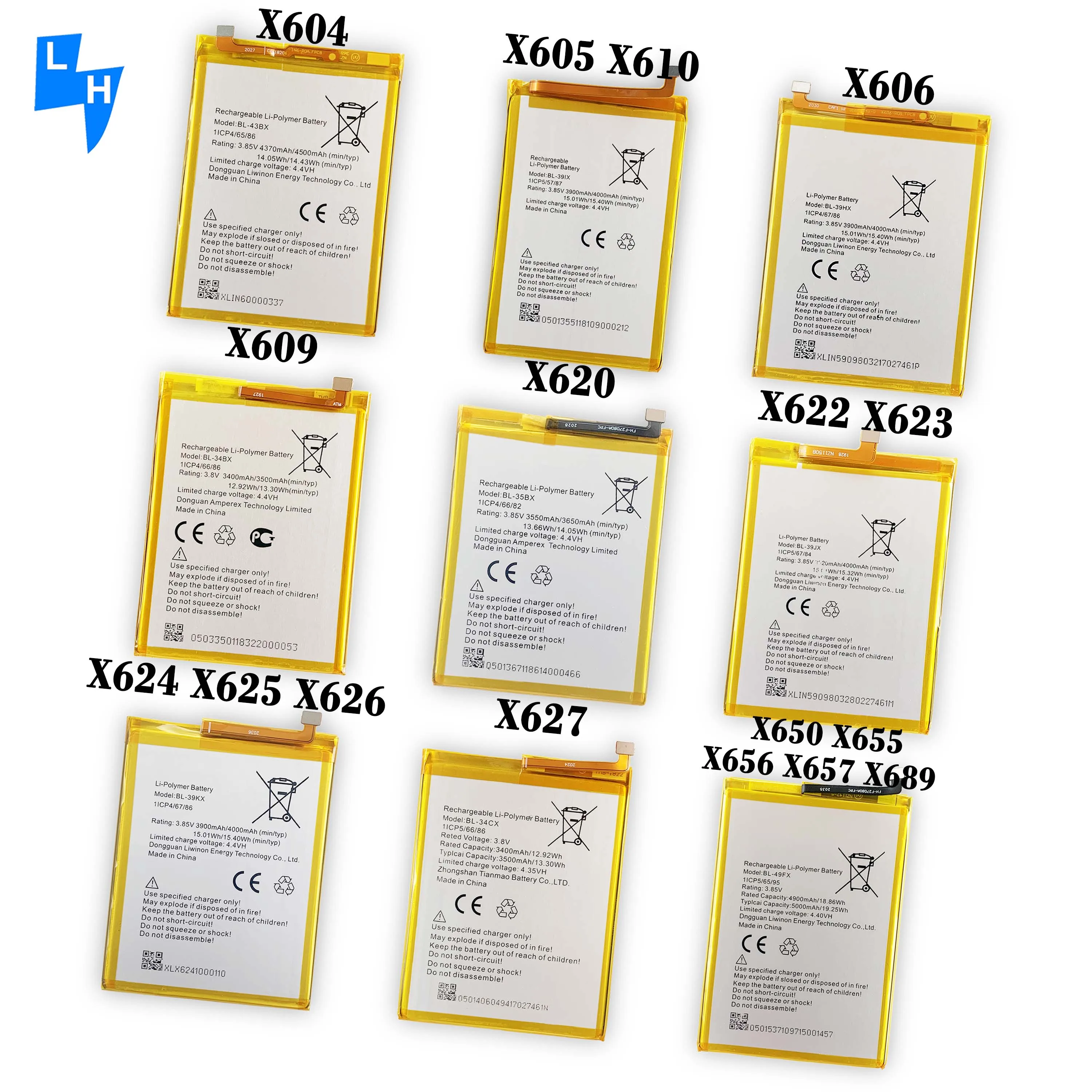 
 OEM battery X571 X572 X573 X608 X574 X602 X5010 X5514 X5515 X5516 mobile phone battery for infinix X600 X601 X603 X604  