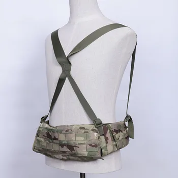 Outdoor Multi functional Tactical Waist Cover MOLLE Belt Plus Size - Load Multi purpose Strap Waist Cover