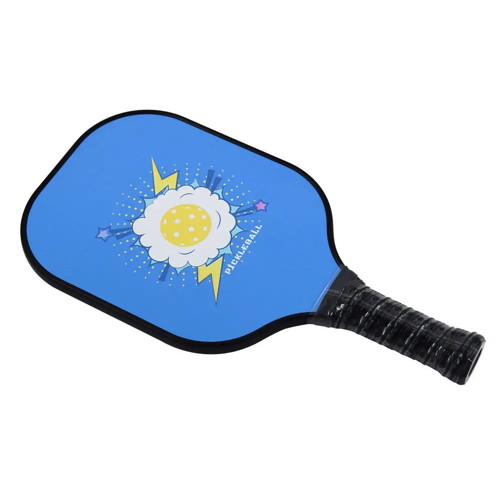 New Fashion Professional Pp Honeycomb Diamond Grain Carbon Fiber Pickleball Paddle Racket With Good Control