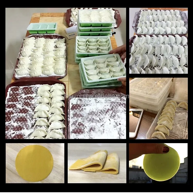 Automatic Chapati Pasta Papad Momo Empanada Tortill Samosa Gyoza Wonton Wrapper Maker Dumpling