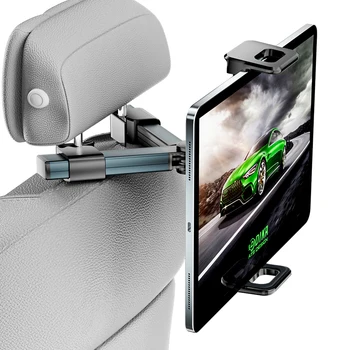 Car Headrest Tablet Holder Adjustable Tablet Car Mount for Back Seat for iPad Pro Air Mini Galaxy Fire