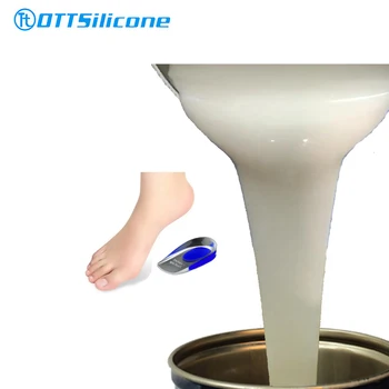New Product Clear Color Silicone Liquid Silicone Rubber for Insole Making