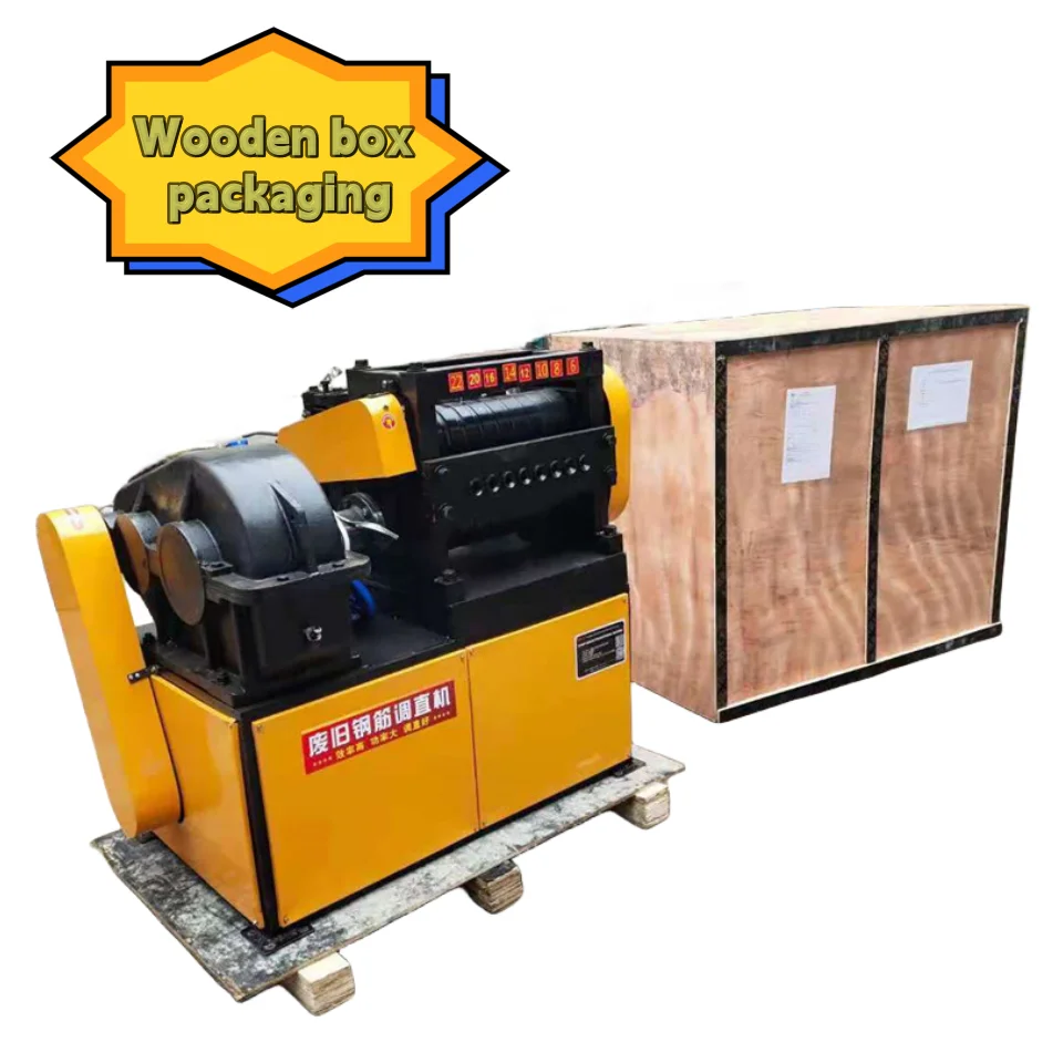 Cnc Rebar Recycle Machine Scrap Rebar Straightening Machine Rebar Straightening and Cutting Machine Waste Steel Bar Straightener