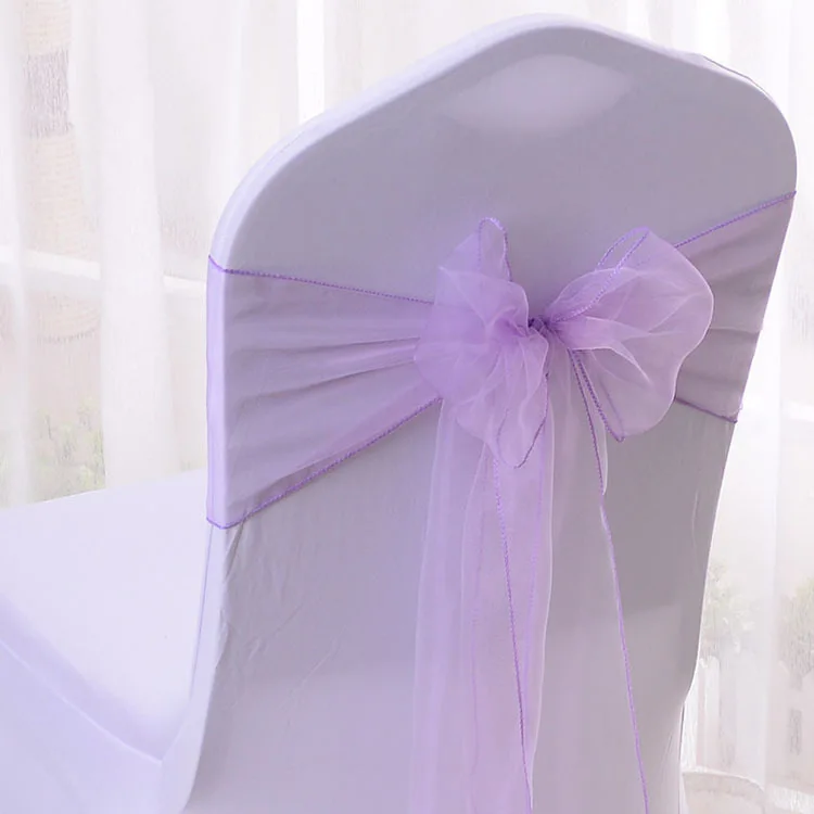 lavender chair sashes