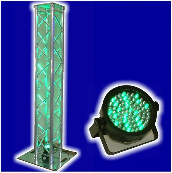 
6,5 футов dj Truss totem stand движущийся свет с черным/белым гримом 