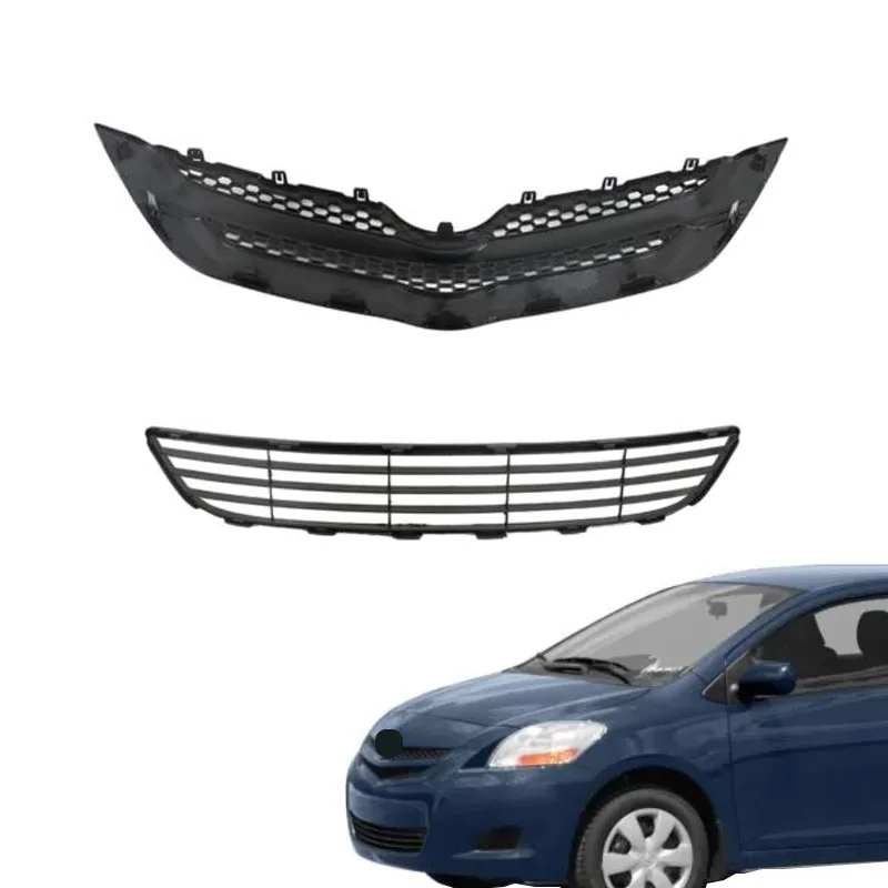 High Quality Car Front Bumper lower Grille Custom auto parts for Toyota Yaris 200-2012