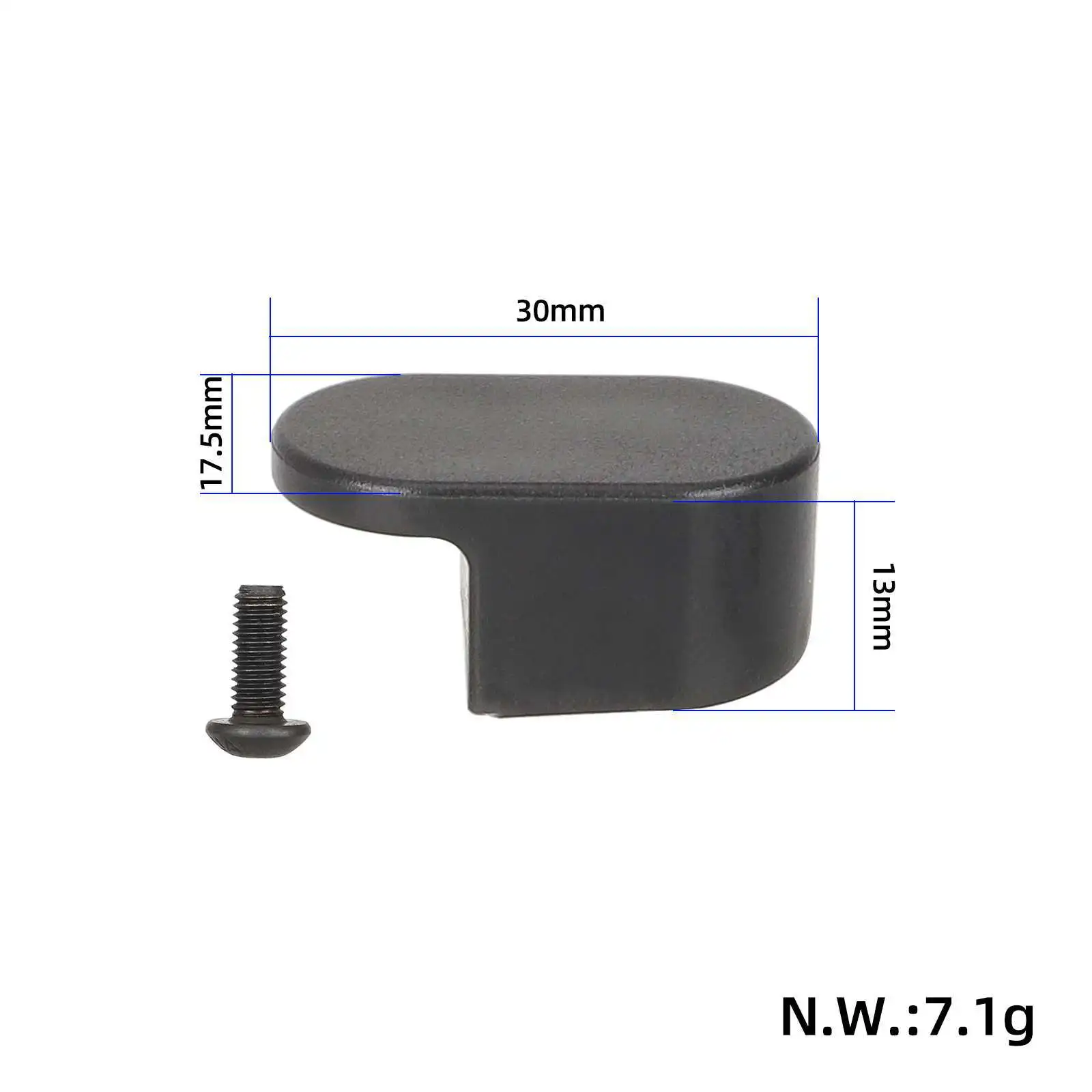 Rear Fender with Pressing Line Tail Light Screw for Ninebot MAX G30D Electric Scooter Parts Accessoires Trottinette Électrique