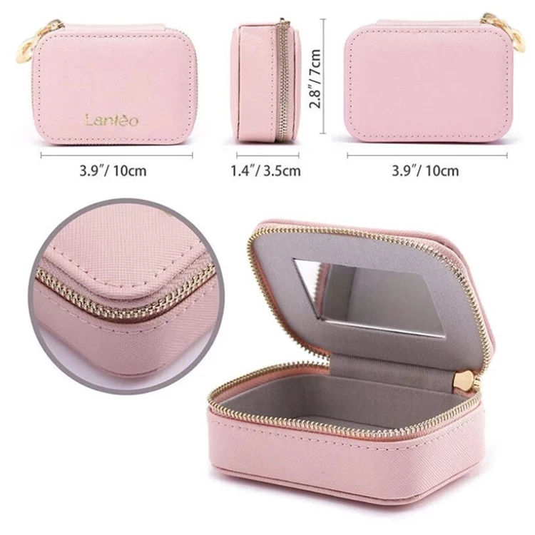 Emg6434 Ladies Money Lipstick Holder Square Women Wallet Cute Cosmetic Bag  Little Luxury Wristlet with Zip Leather Designer Pouch Small Coin Purse -  China Small Coin Purse and Coin Pouch price