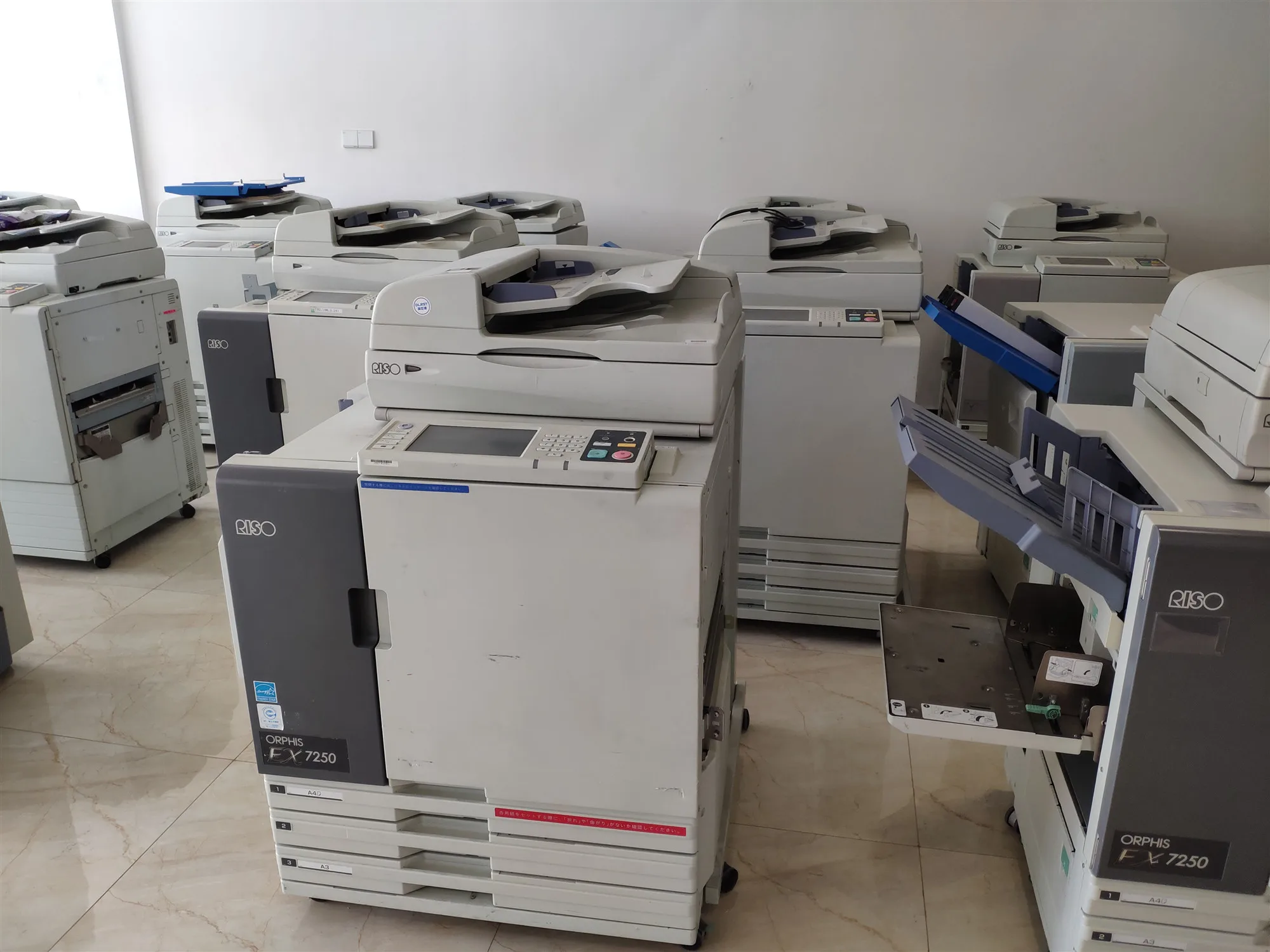 The Fastest Full Color Photocopier Machine for RISO Comcolor X1 9150 9110 Inkjet Printer on Sale