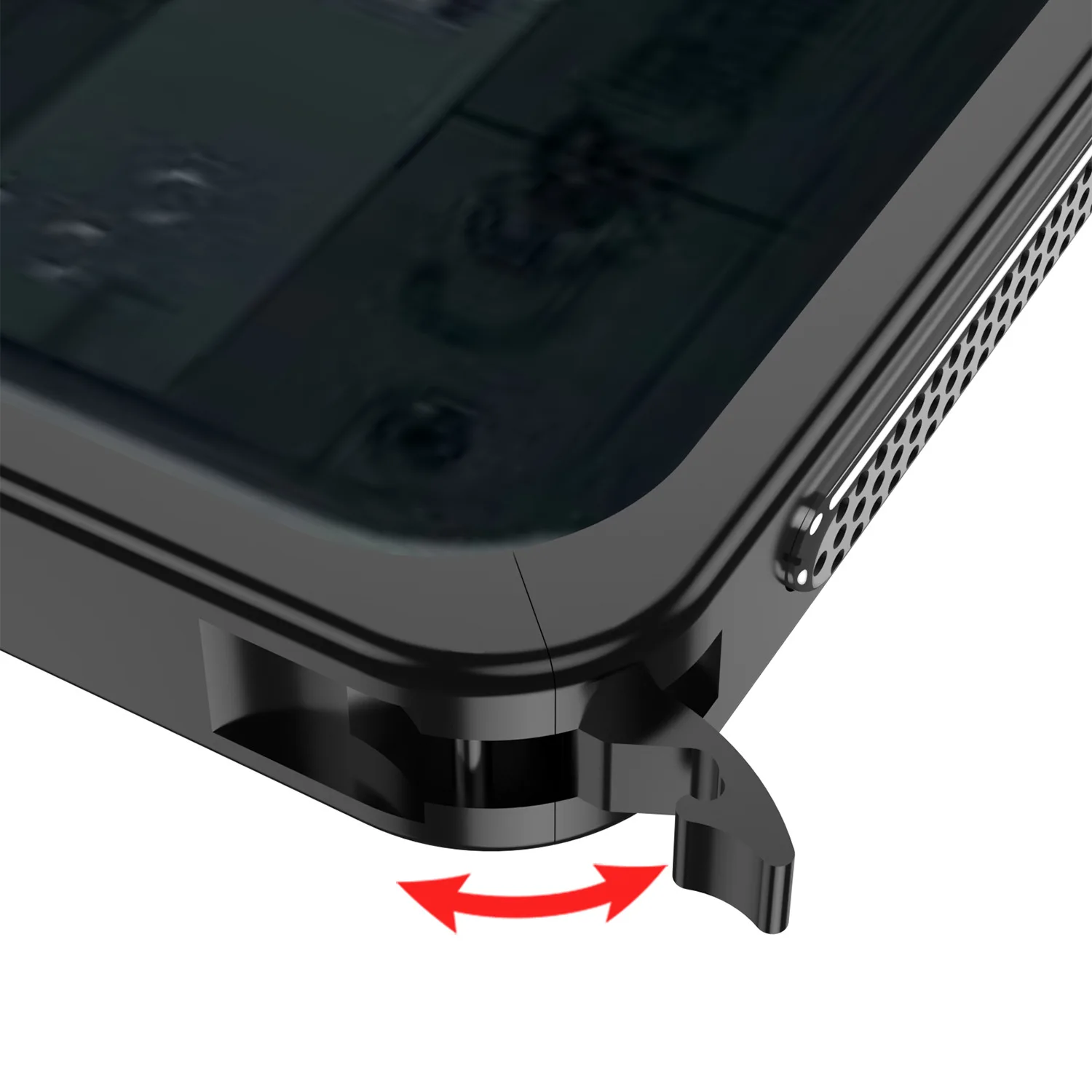 Case For Nothing Phone 2A, Shockproof Case With 360° Metal Ring Stand