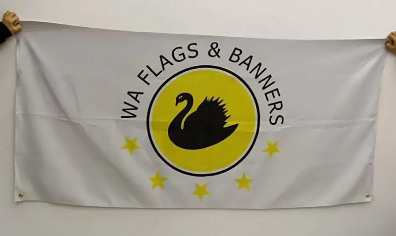 Any Size Logo Color Digital Printing Top Quality Promotional Advertise Campaign Custom Team Flag