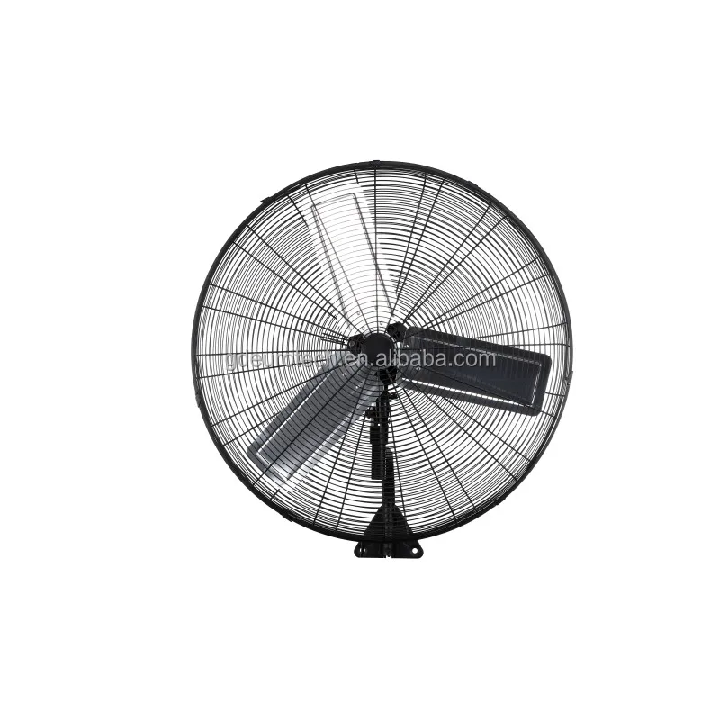 Best Selling Industrial Wall Fan 200w 3 Speeds Oscillating Wall Mounted Fan Pure Copper Motor