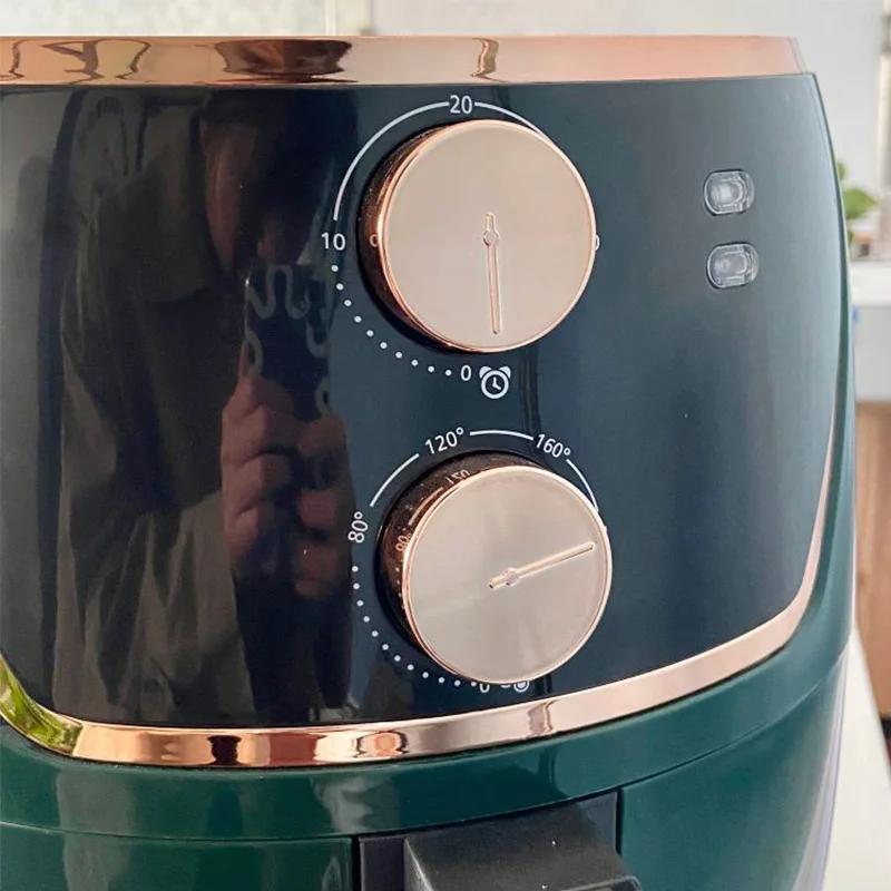 Electric Hot Air Fryer Coating Basket Nonstick Ceramic Hot Sale 6l