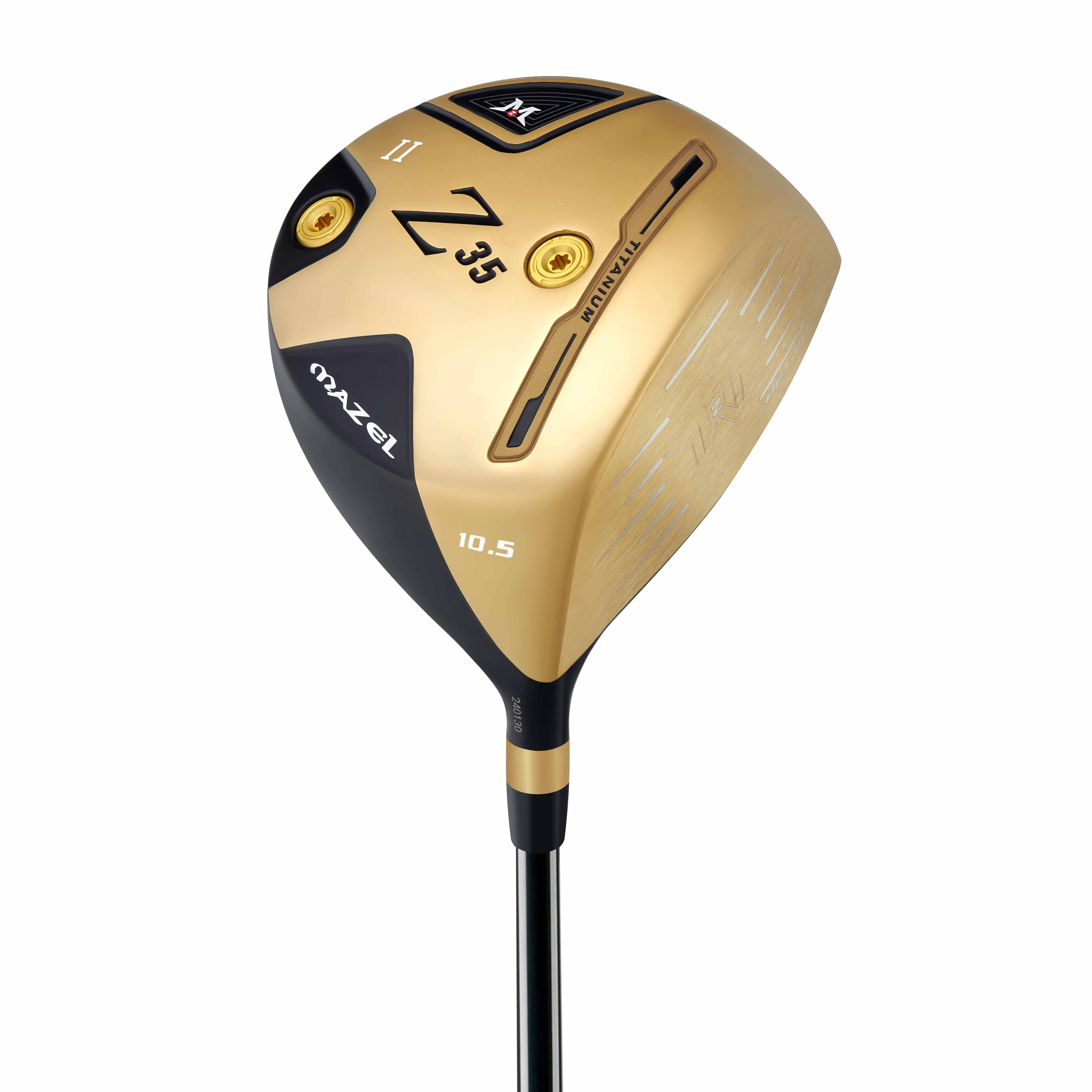 MAZEL Golf Driver - 460CC Titanium Club for Right Handed Players