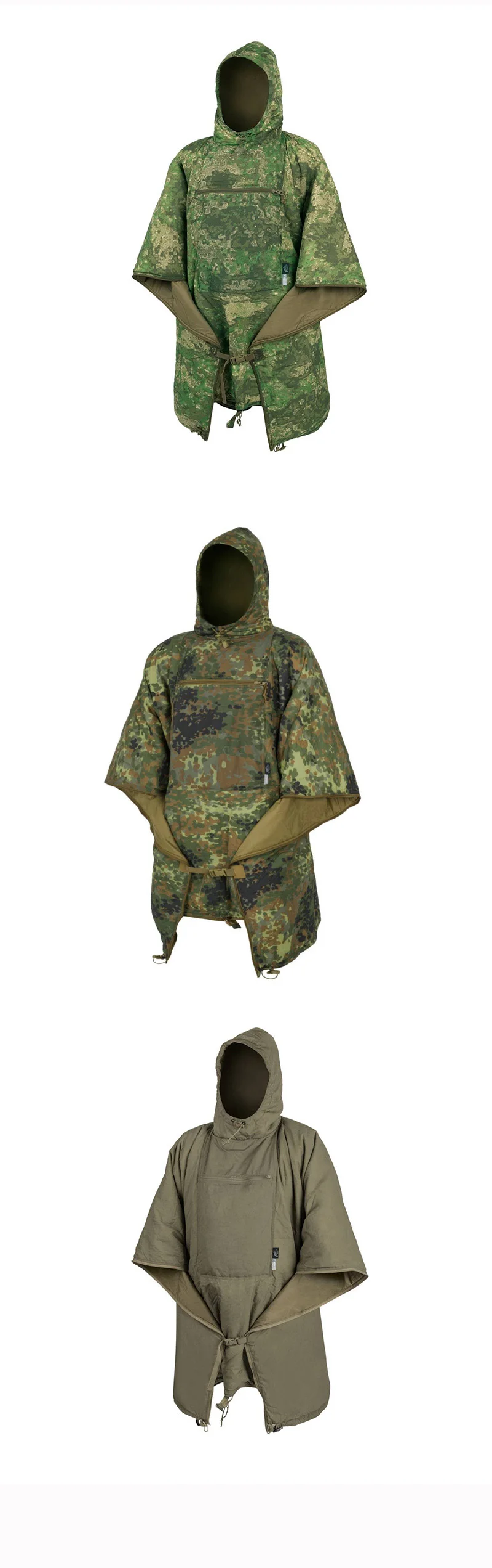 Multipurpose Multifunctional Multicam Bushcraft Emergency Blanket