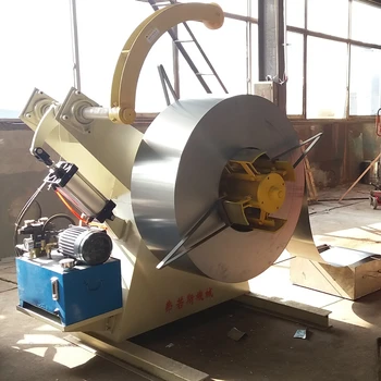 Automatical coil straightener cum decoiler for knives and scissors making Roll material leveling line