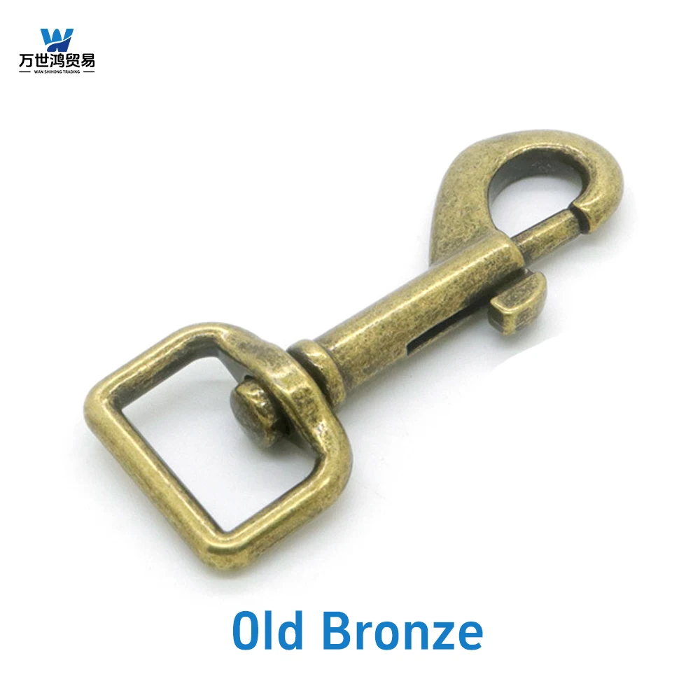 Matte Black 25mm 38mm Metal Spring Swivel Trigger Snap Hook 20mm ...