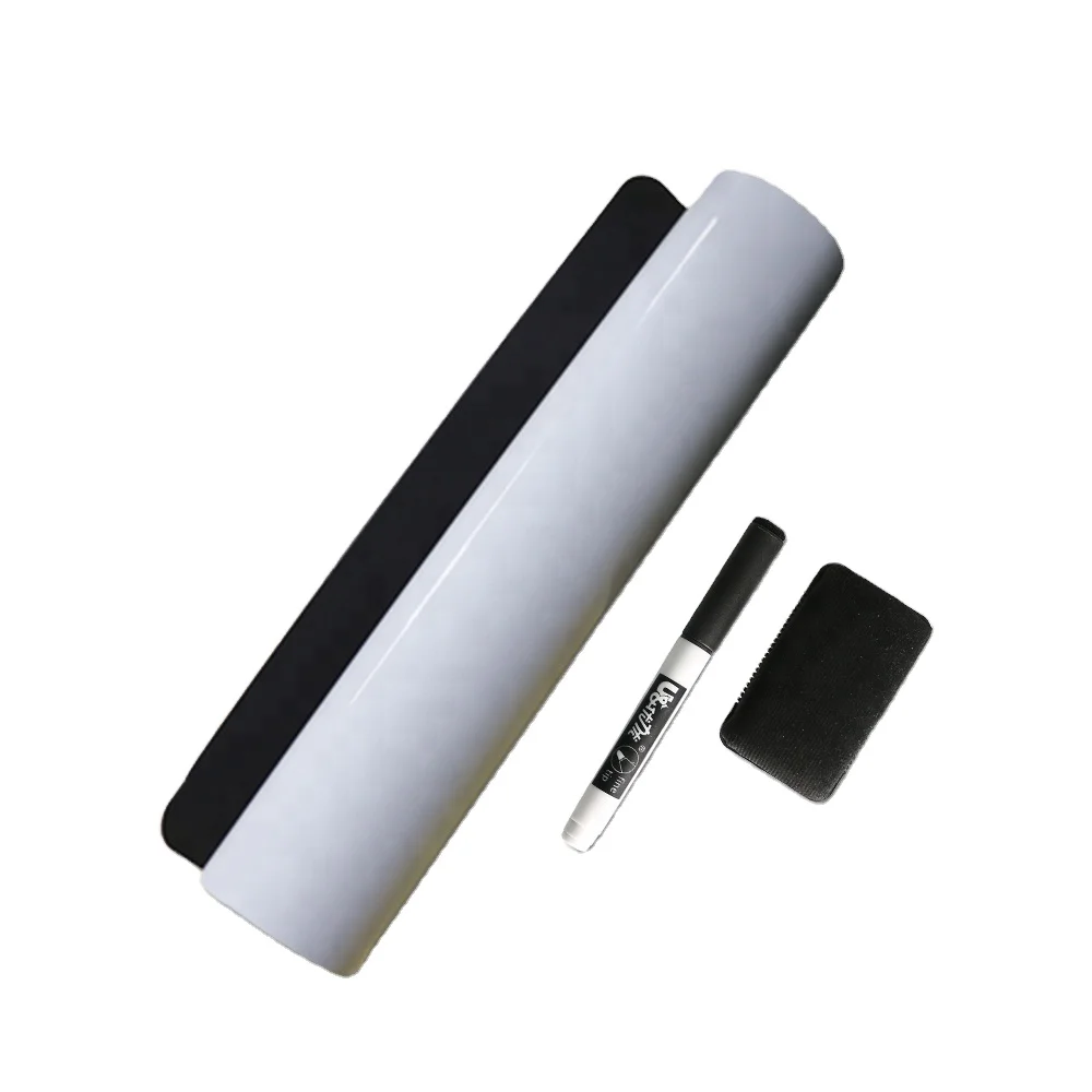 Магнитная Съемная наклейка на холодильник пленка для белой доски сухая стираемая белая доска