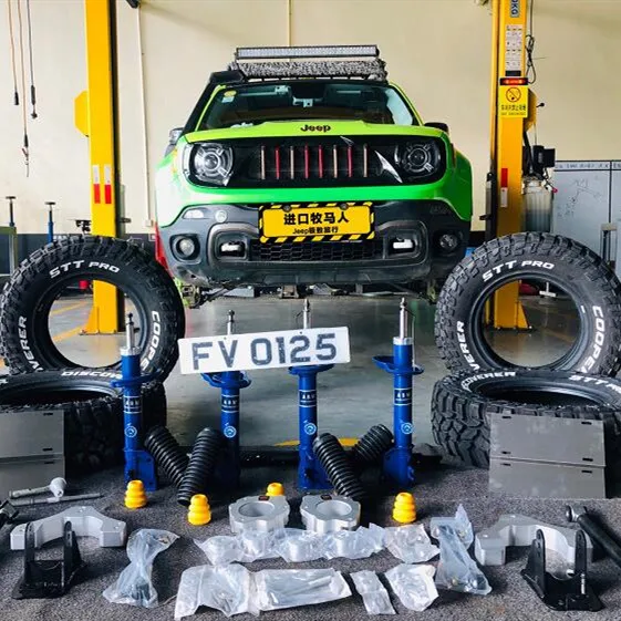 ABM Lift Body Soft and Hard Damper Adjustable Comfortable for toyota camry Customized High Spring Shock Absorbers Modification