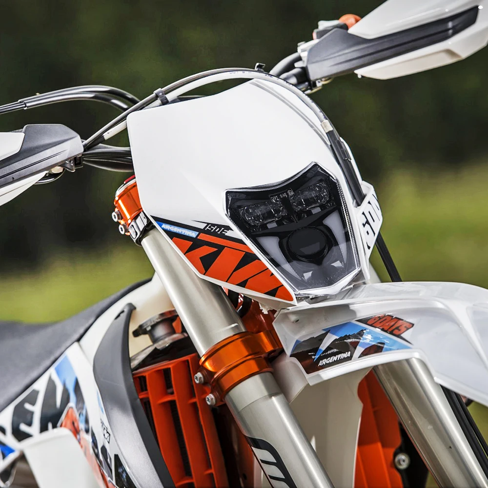 Super White Motorcycle LED Headlight for KTM Dirt Bikes