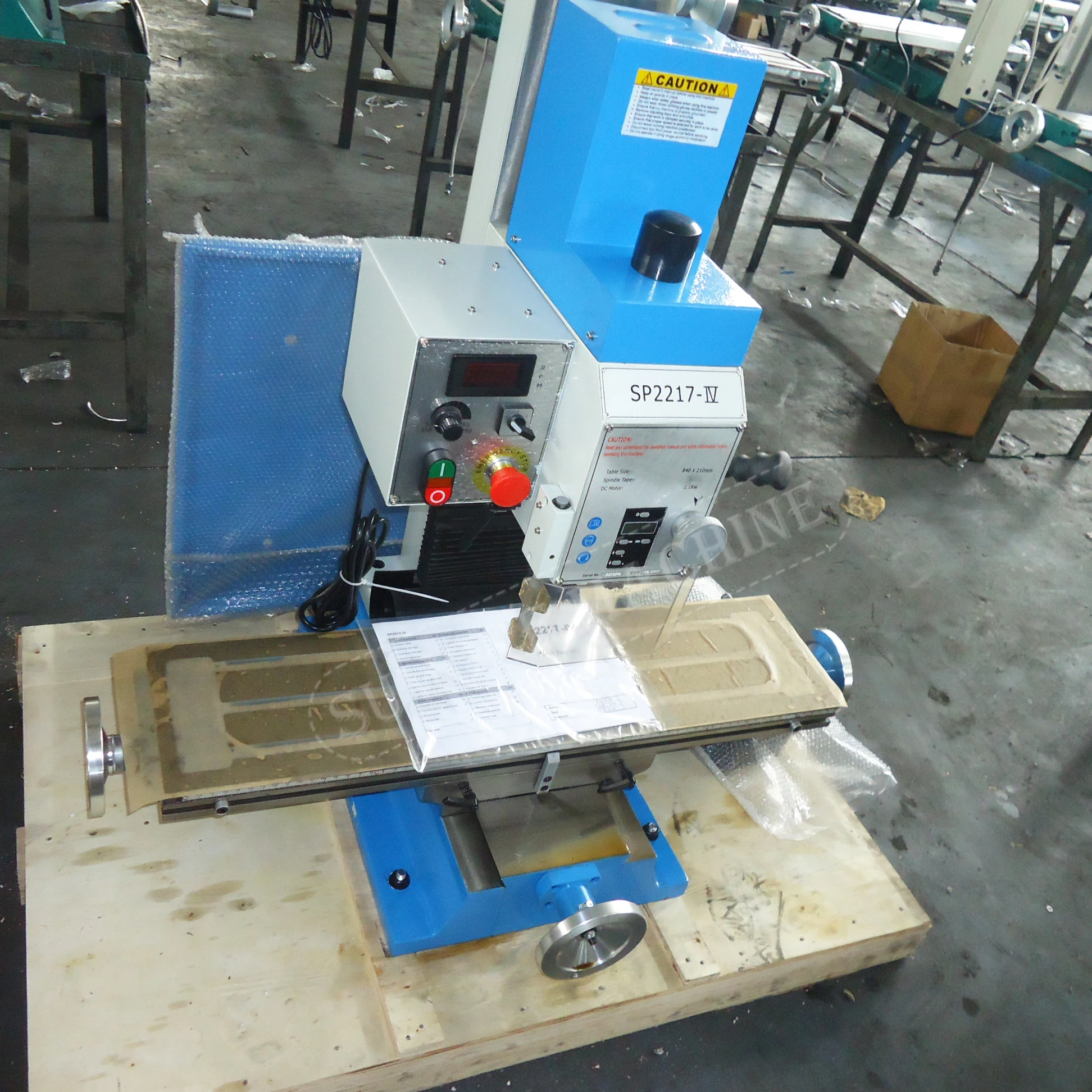 SUMORE Variable Speed Milling Machine Mini Mechanic Metal Bench Table ...