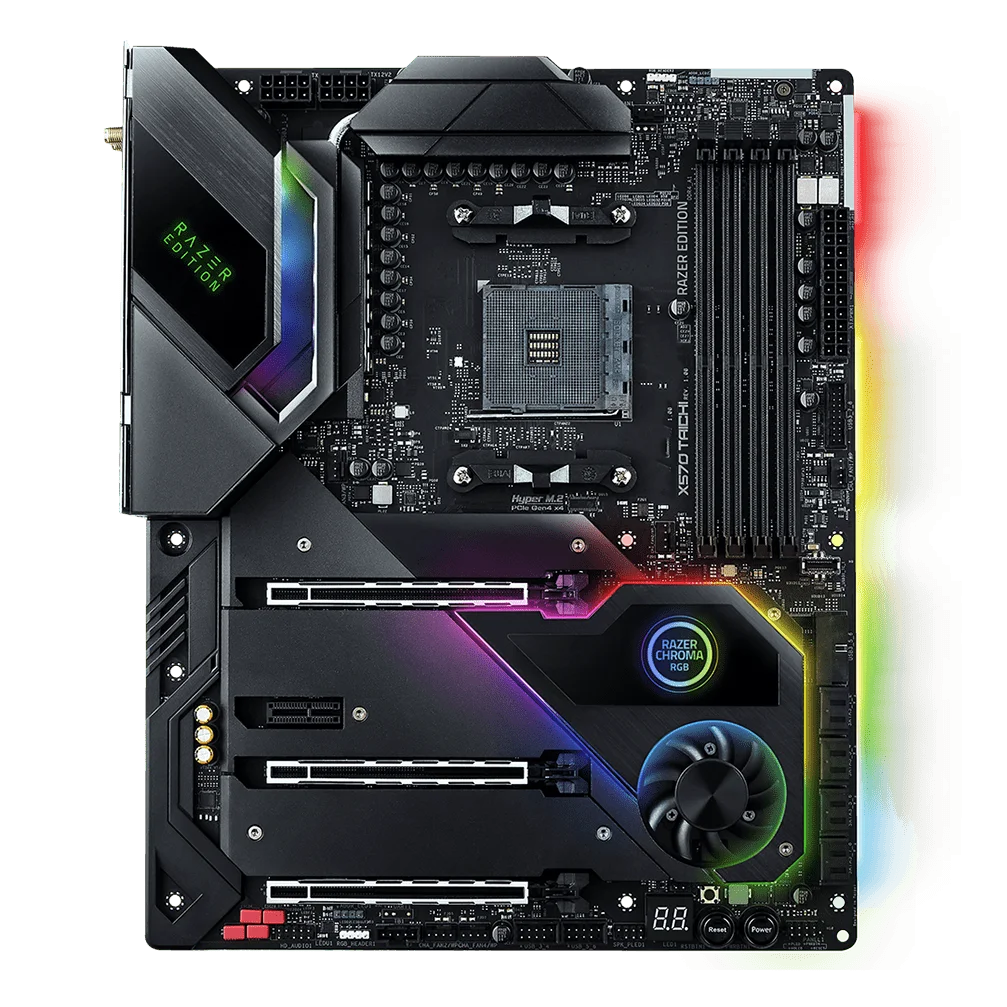 Pro4 Pg AM4 Motherboard X570M Pro4 X570 Steel Legend TAICHI RAZER EDITION ...