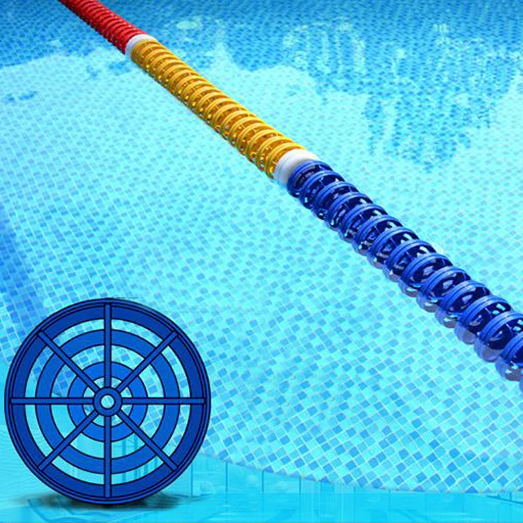 Factory Price Durable Colorful Standard Swimming Pool Floating Lane Rope Racing Line for Competition