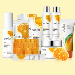 SADOER OEM Private Label Vitamin C Serum Skin Care Deep Moisturizing Dark Circle Remove Face Care Beauty Eye Cream