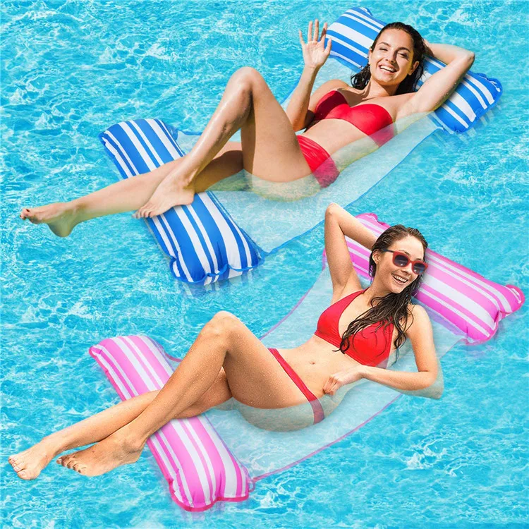 Swimming Pool Air Mattress Hammock Adults Children Fun Portable