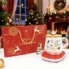 White + heating pad (Christmas Gingerbread Man)