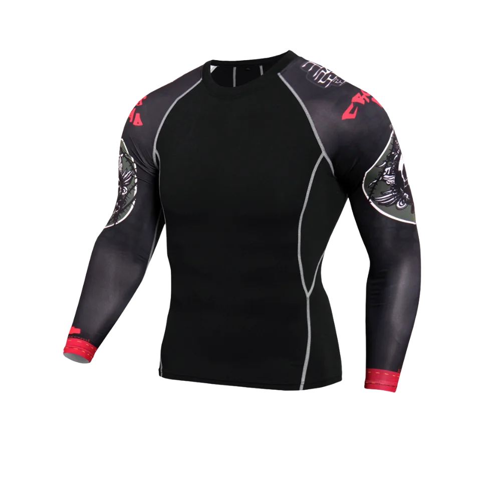 Wholesale Custom Rash Guard & Rashguard Bjj Jiu Jitsu Mma Jiujitsu For